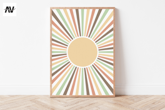 Download Sun Wall Art | Sun Wall Decor | Boho Art - Sun Collection