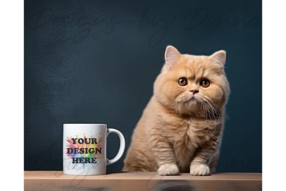 Download Ginger Cat Mug Mockup - Unusual - Unusual Collection
