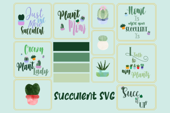 Download Succulent SVG - Succulent Collection