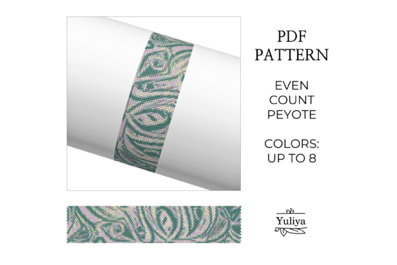Download Unusual Abstract Peyote Bracelet Pattern - Unusual Collection